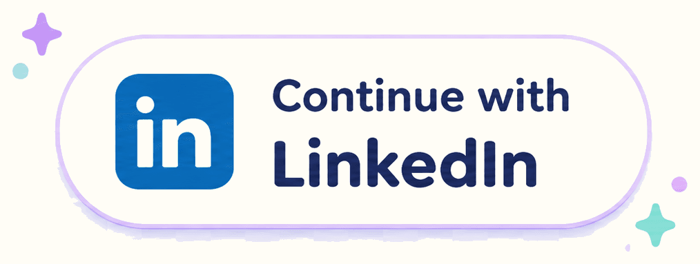 Continue with LinkedIn